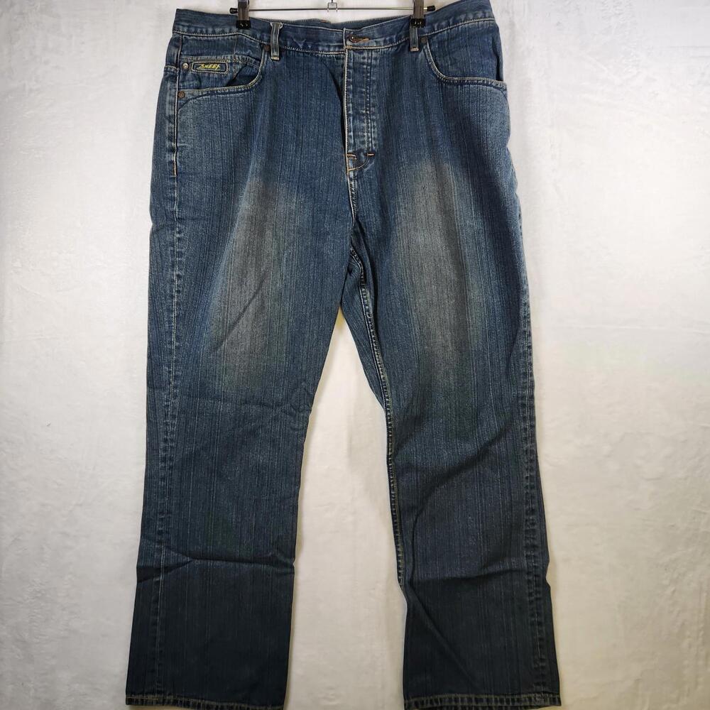 Reef Button Fly Blue‎ Jeans No 2 Denim Size 40x30 Skate Surf Style